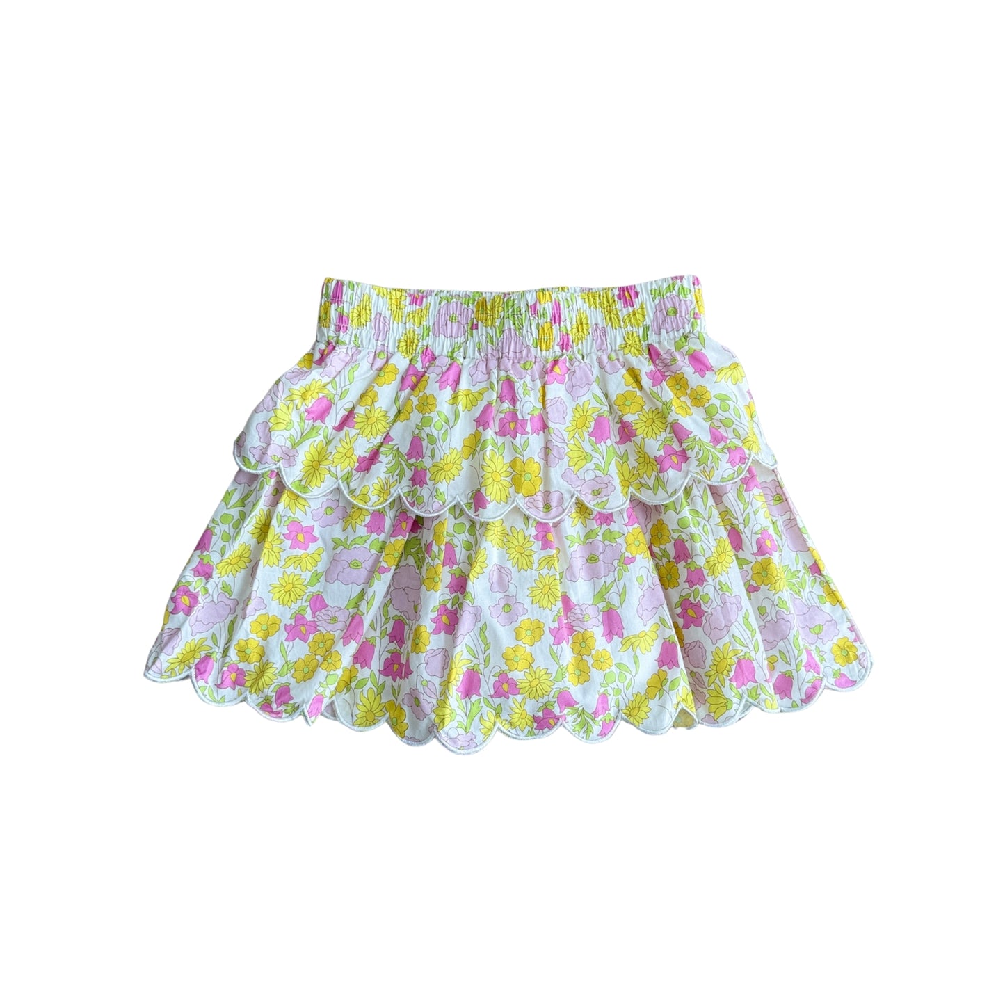 Two Tiered Skort - Bedford Buttercup