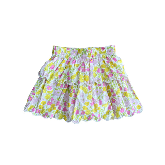 Two Tiered Skort - Bedford Buttercup