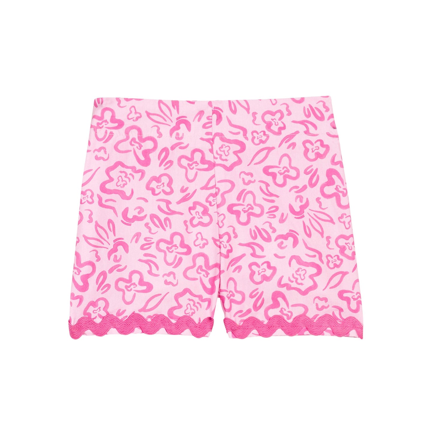 Ric Rac Shorts - Matisse Blooms Pink