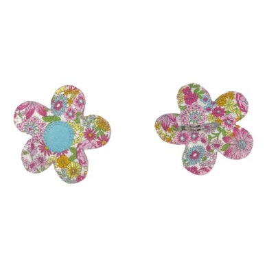 Barrettes- Mira Floral Flowers