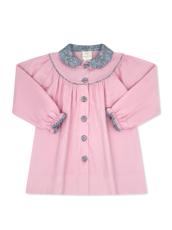 Collette Dress - Princeton Pink Corduroy