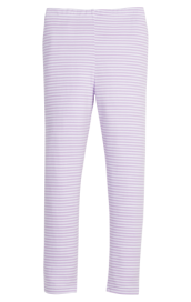 Leggings- Lavender Stripe