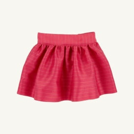 Grandccasion McPrimm Party Skirt- Raleigh Raspberry Metallic Stripe