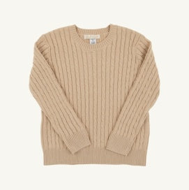 Crawford Crewneck- Keeneland Khaki