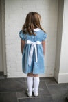 Elenor Dress- Beaufort Blue Velvet