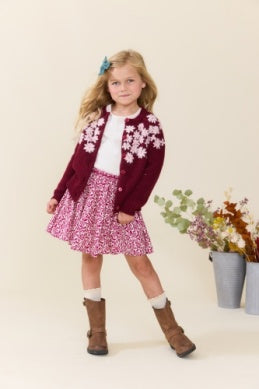 Blossom Sweater- Pink Flower Embroidery