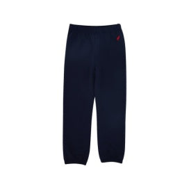 Gates Sweeney Sweatpant- Pima- Nantucket Navy/ Richmond Red
