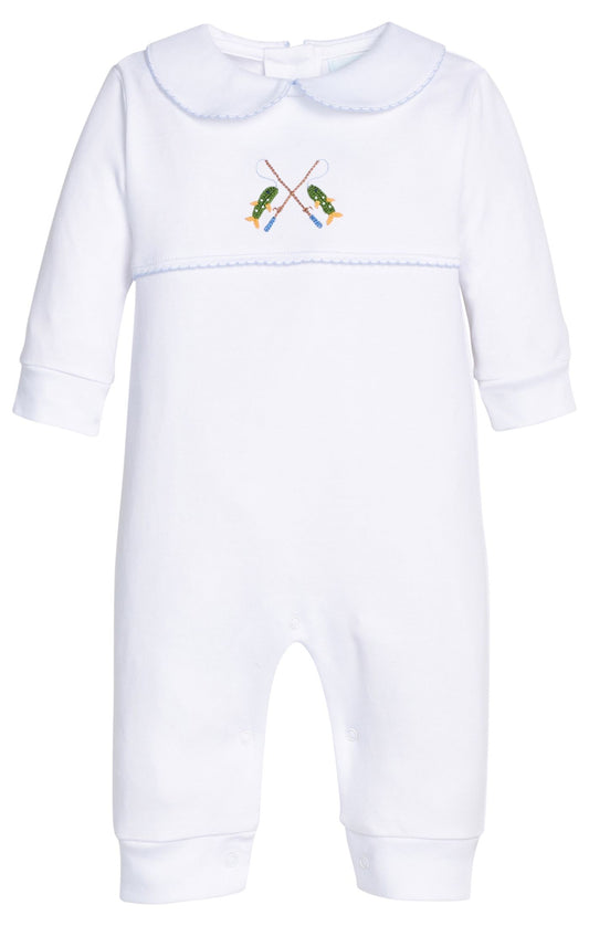 Crochet Playsuit- Fishing Rod