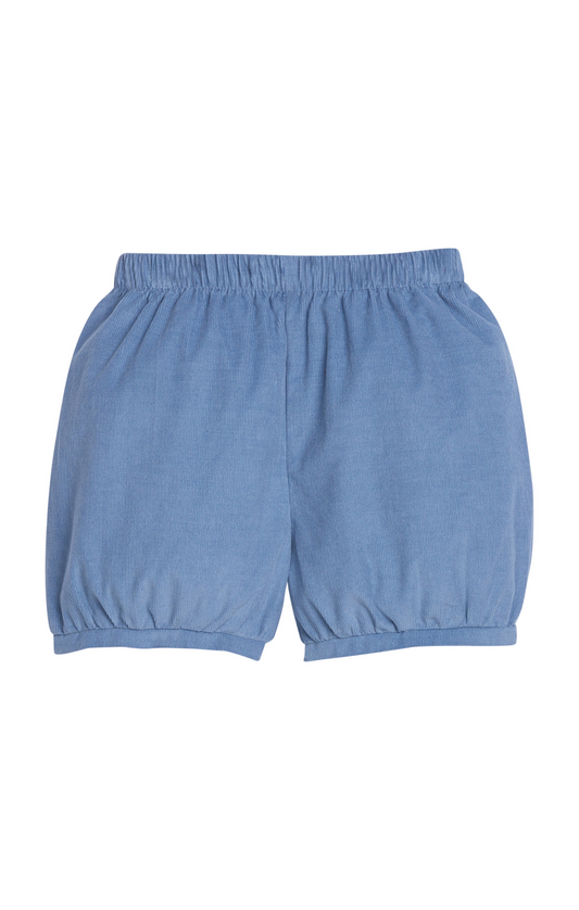Banded Short - Stormy Blue Corduroy