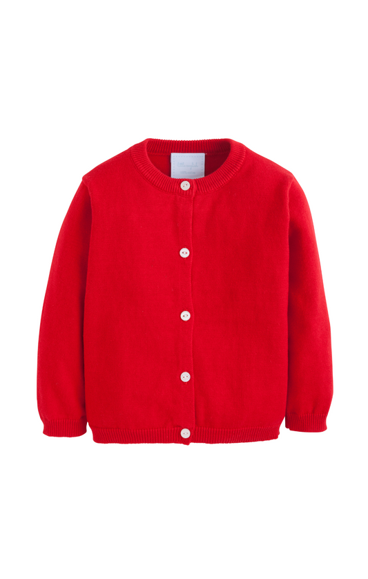 Essential Cardigan - Red