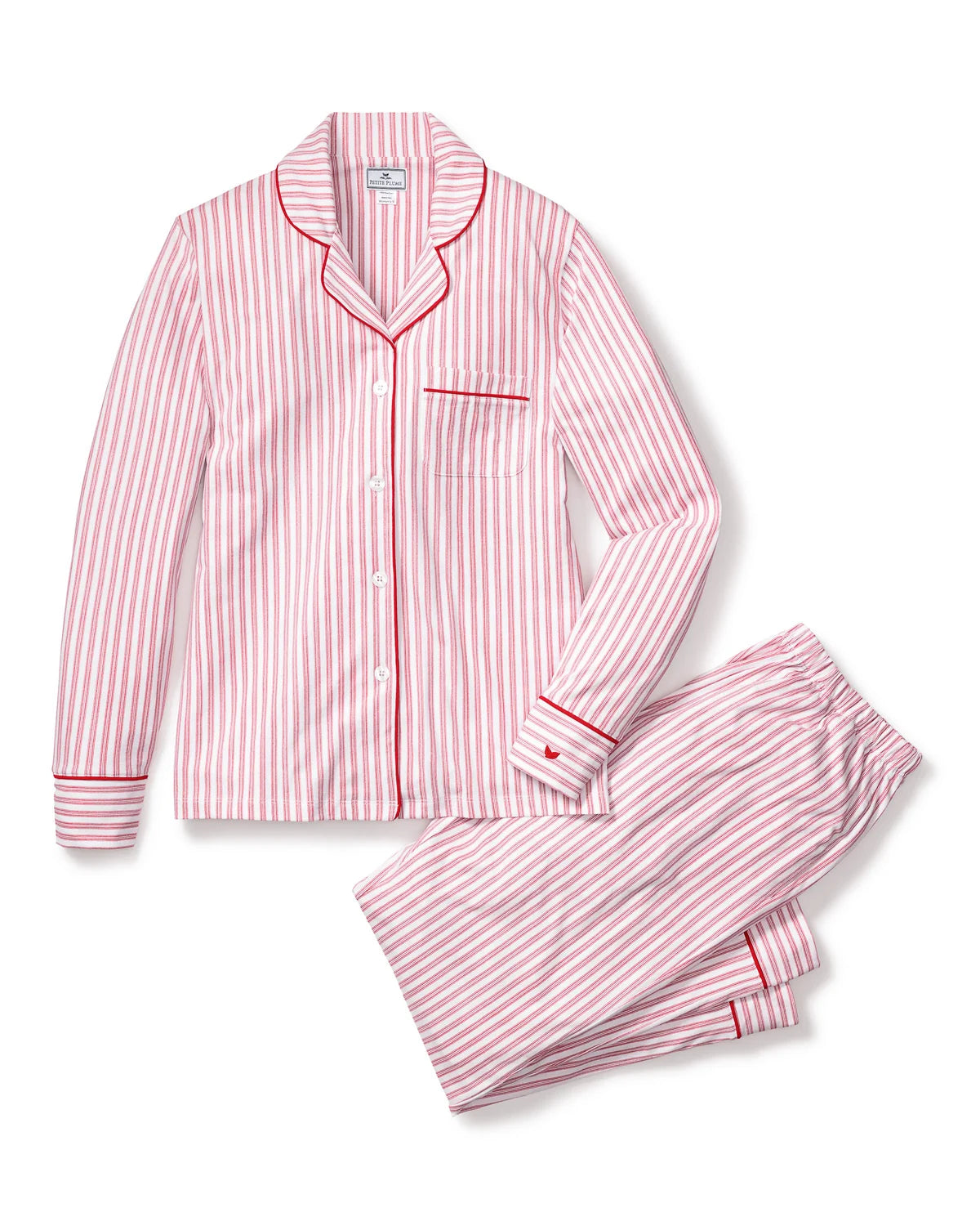 Antique Red Ticking Red Ticking PJ Set